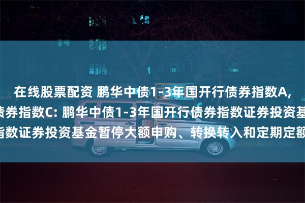 在线股票配资 鹏华中债1-3年国开行债券指数A,鹏华中债1-3年国开行债券指数C: 鹏华中债1-3年国开行债券指数证券投资基金暂停大额申购、转换转入和定期定额投资业务的公告