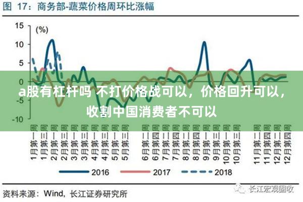   a股有杠杆吗 不打价格战可以，价格回升可以，收割中国消费者不可以