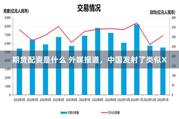 期货配资是什么 外媒报道，中国发射了类似X