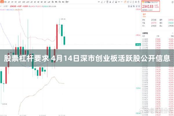 股票杠杆要求 4月14日深市创业板活跃股公开信息